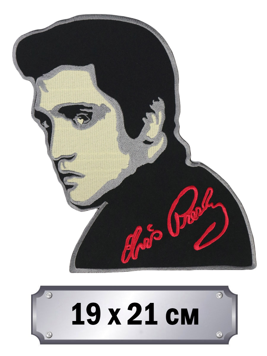 Термонашивка на спину Elvis Presley - фото 2 - rockbunker.ru