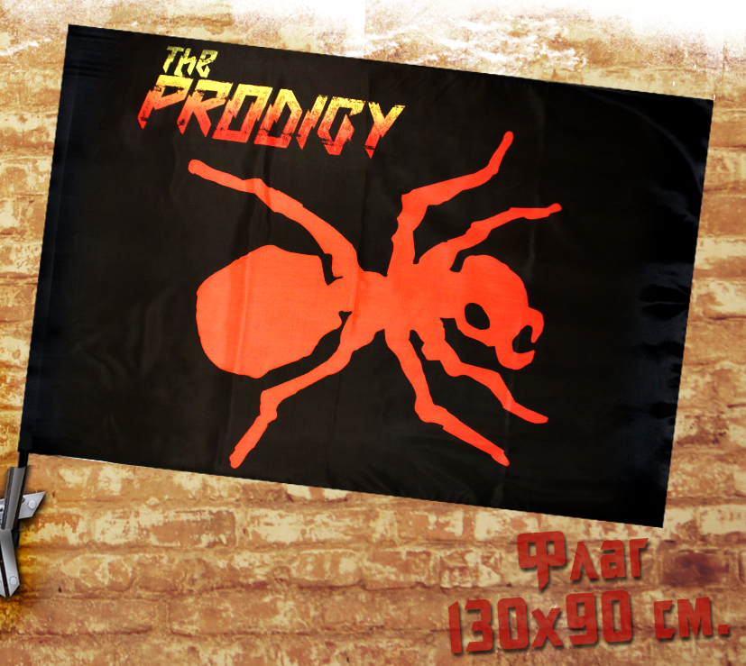 Флаг The Prodigy - фото 1 - rockbunker.ru
