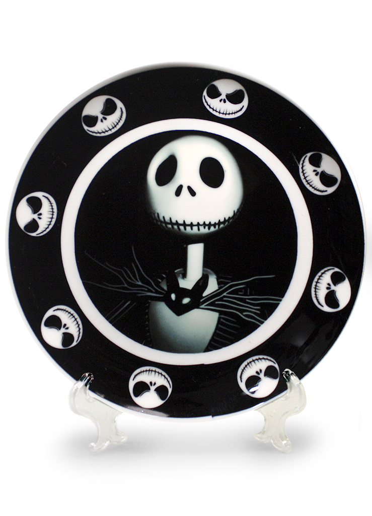 Блюдце RockMerch Jack Skellington - фото 1 - rockbunker.ru