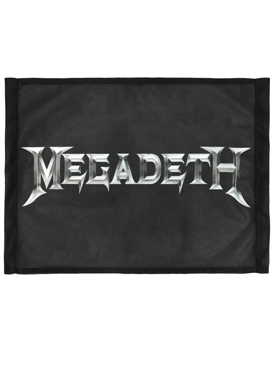 Флаг автомобильный Megadeth - фото 2 - rockbunker.ru