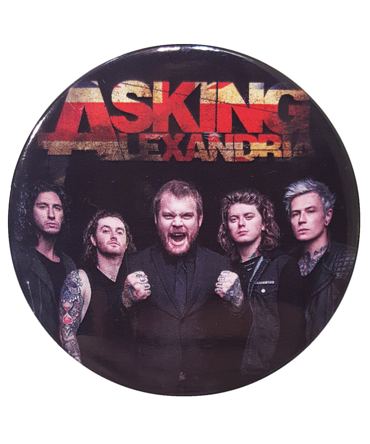 Значок RockMerch Asking Alexandria - фото 1 - rockbunker.ru