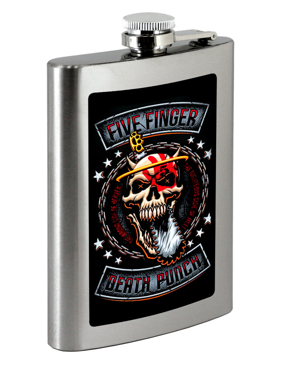 Фляга RockMerch Five Finger Death Punch - фото 1 - rockbunker.ru