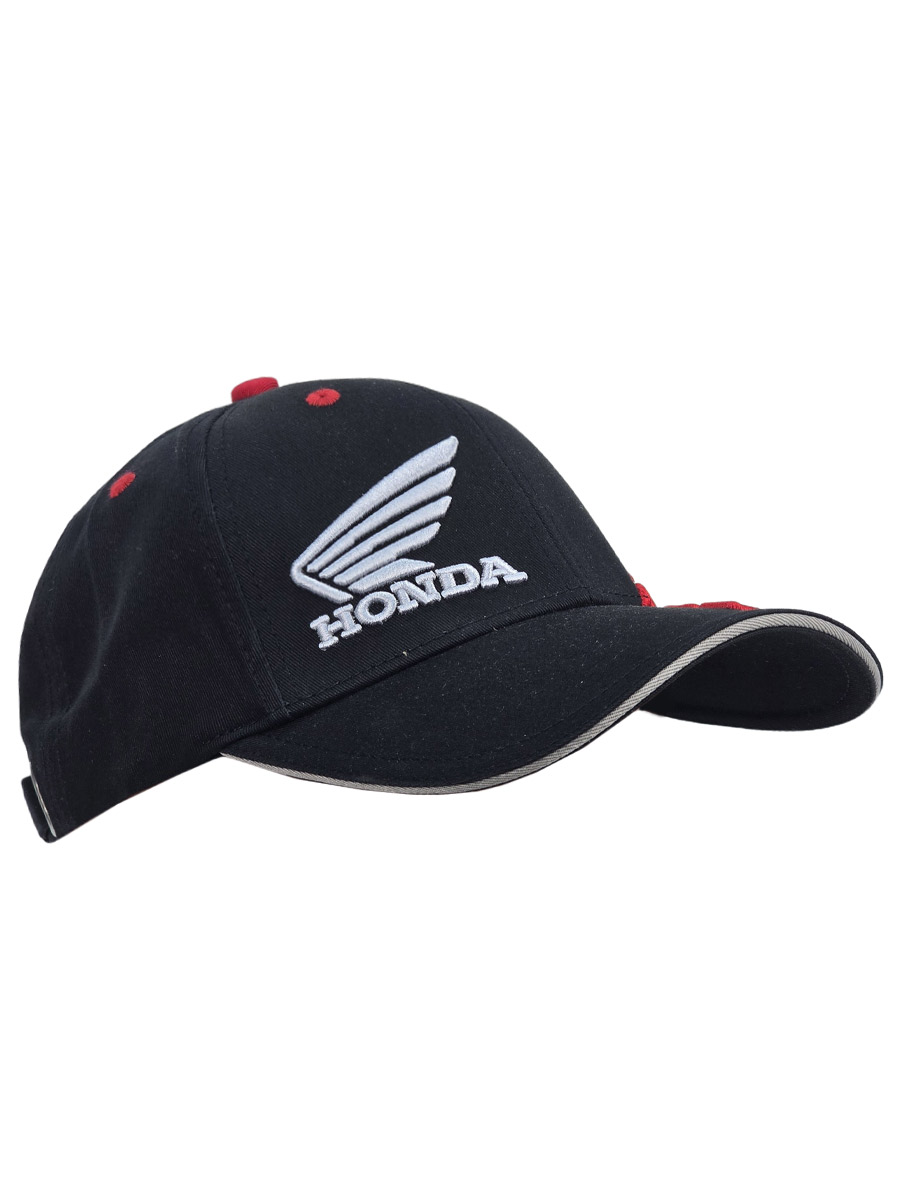 Бейсболка Honda черная - фото 1 - rockbunker.ru