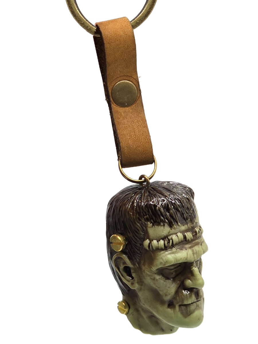 Брелок Франкенштейн зеленый - фото 1 - rockbunker.ru