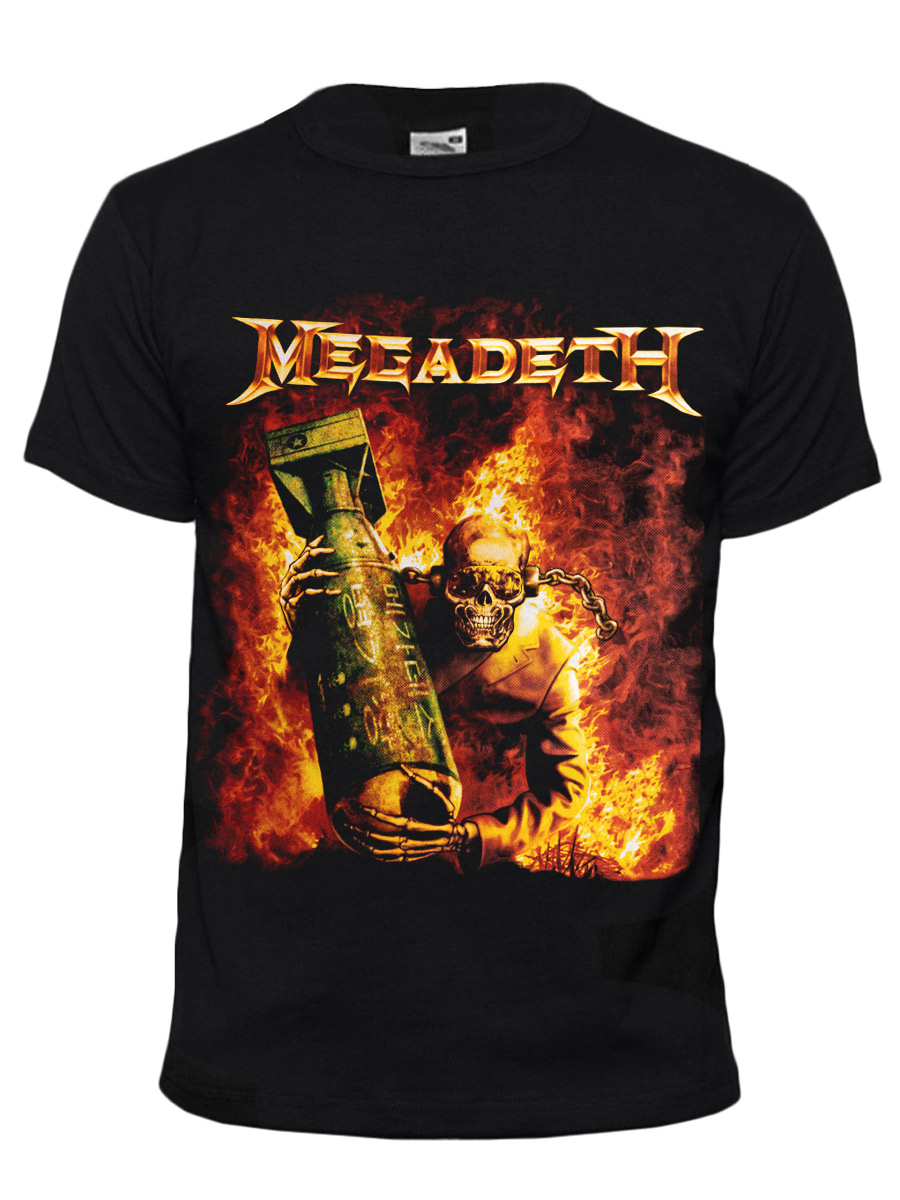 Футболка Megadeth Arsenal - фото 1 - rockbunker.ru