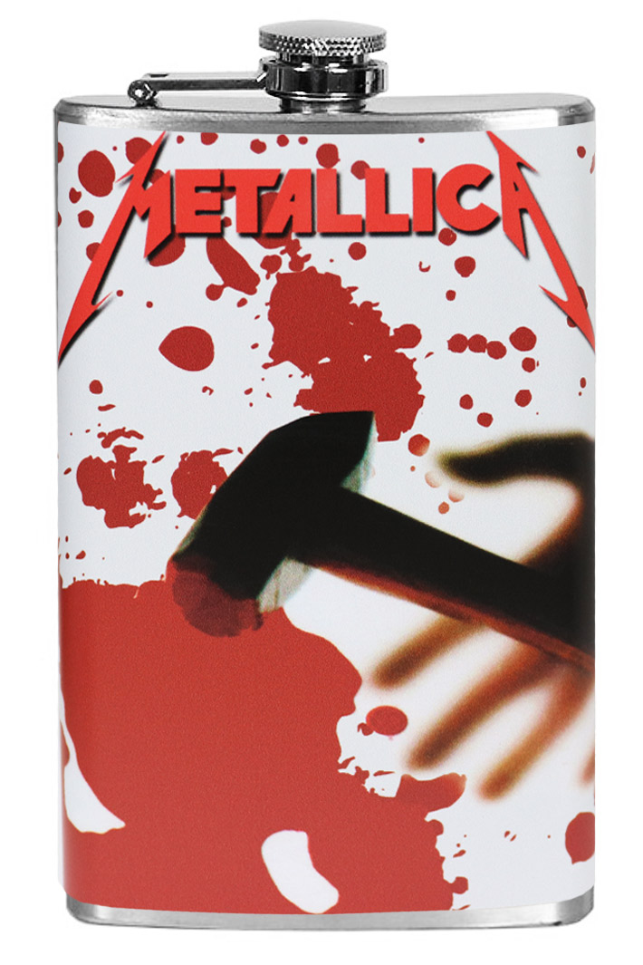 Фляга RockMerch Metallica - фото 1 - rockbunker.ru