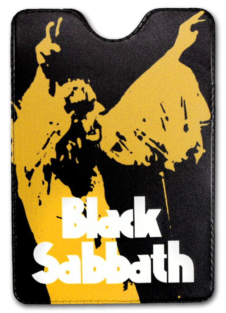 Обложка для проездного RockMerch Black Sabbath - фото 1 - rockbunker.ru