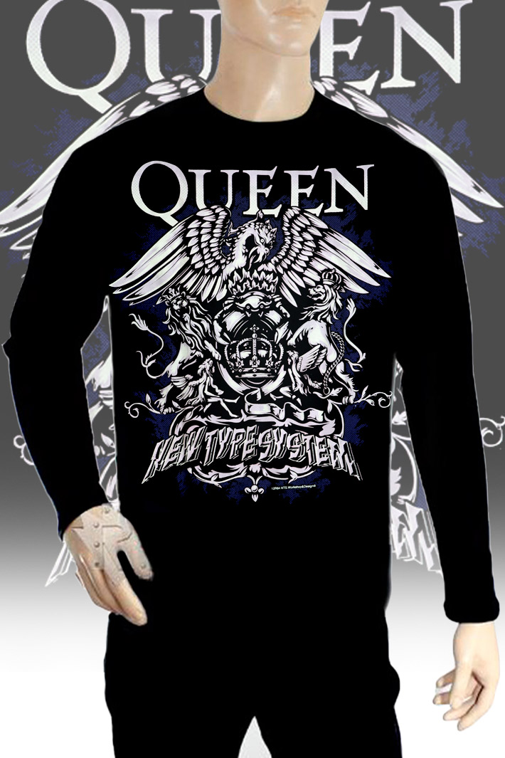 Лонгслив New Type System Queen - фото 1 - rockbunker.ru