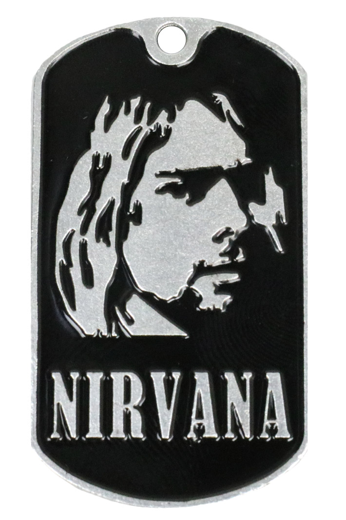Жетон армейский Nirvana - фото 1 - rockbunker.ru