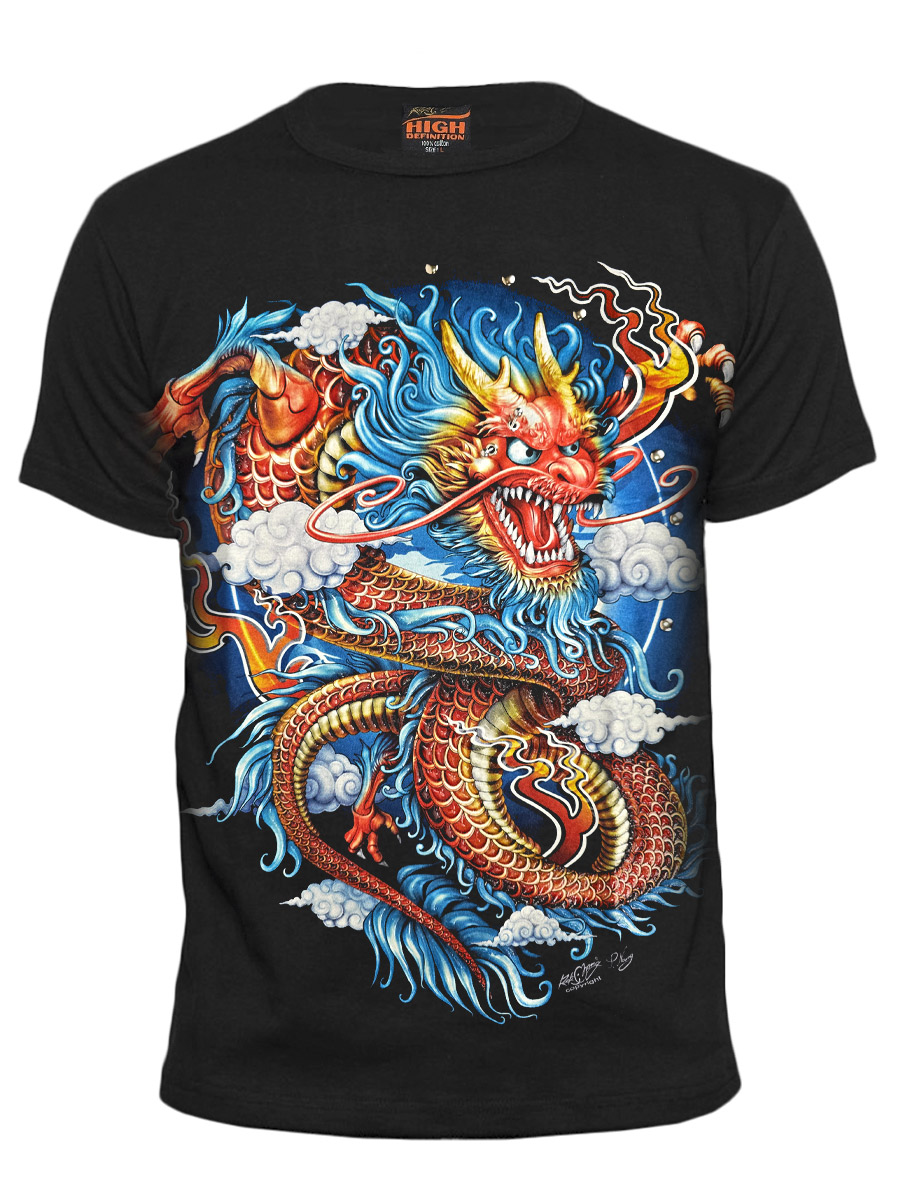 Футболка Rock Chang Dragon - фото 1 - rockbunker.ru