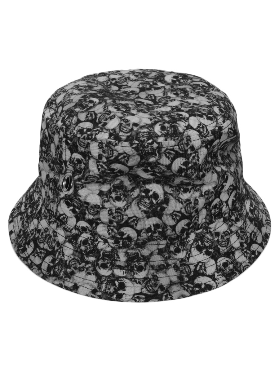 Панама  Skulls Grey - фото 1 - rockbunker.ru