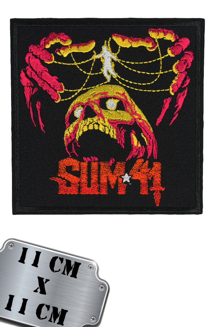 Нашивка Sum 41 - фото 1 - rockbunker.ru