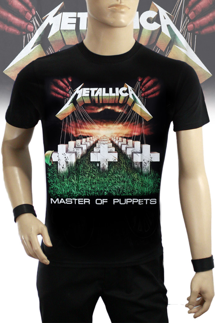 Футболка Rock Tees Metallica - фото 1 - rockbunker.ru