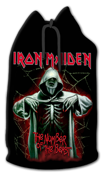 Торба Iron Maiden текстильная - фото 1 - rockbunker.ru
