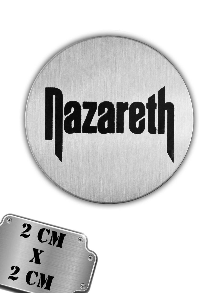 Значок-пин Nazareth - фото 1 - rockbunker.ru