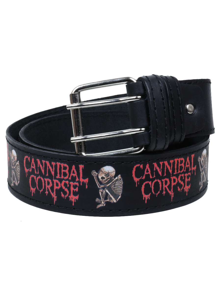 Ремень с аэрографией 45 мм RockMerch Cannibal Corpse - фото 1 - rockbunker.ru