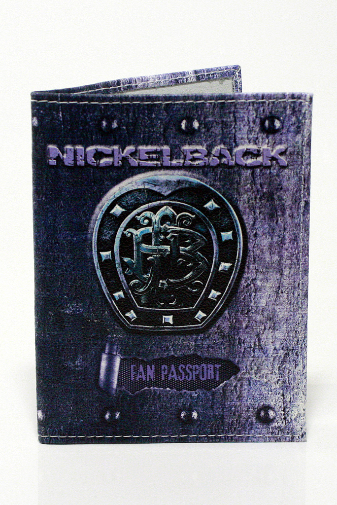 Обложка на паспорт RockMerch Nickelback - фото 1 - rockbunker.ru