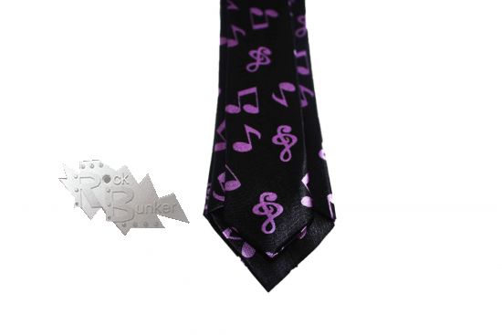 Галстук Ноты - фото 6 - rockbunker.ru