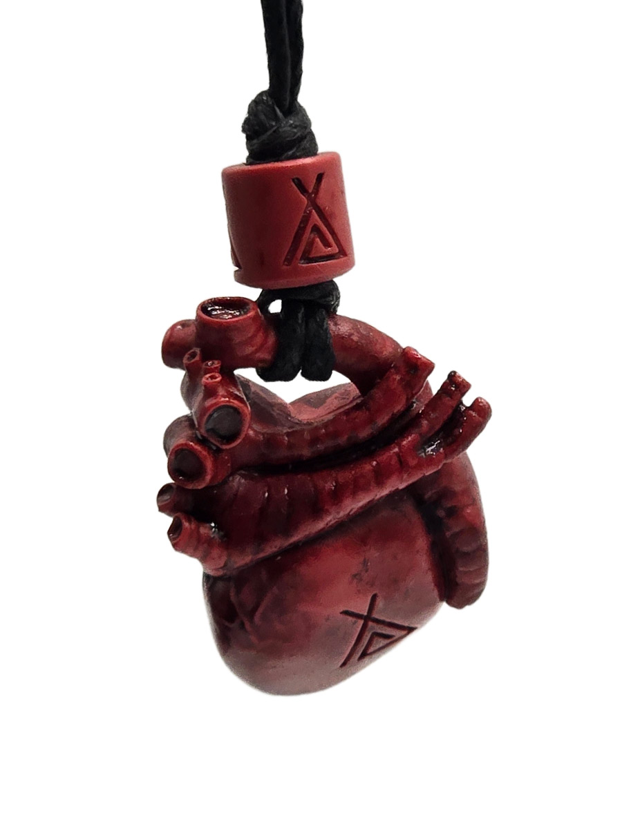 Кулон Сердце - фото 2 - rockbunker.ru