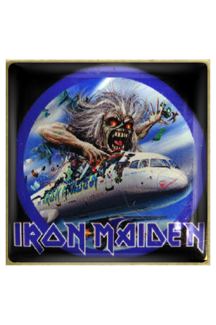 Значок RockMerch Iron Maiden - фото 1 - rockbunker.ru