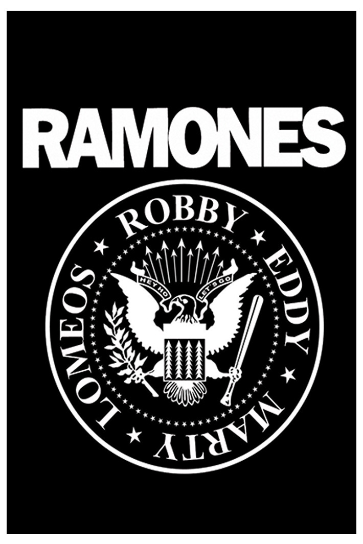 Плед Ramones - фото 1 - rockbunker.ru
