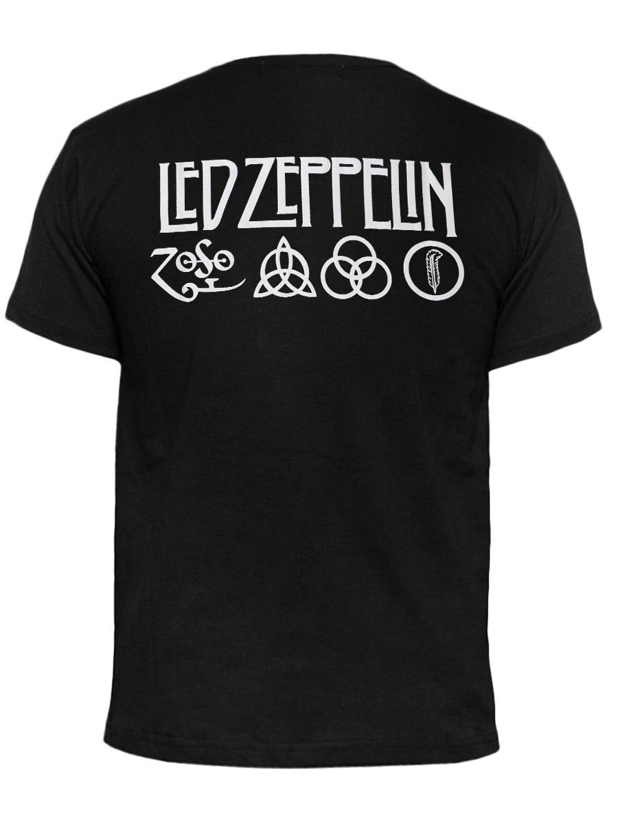  Футболка Hot Rock Led Zeppelin - фото 2 - rockbunker.ru