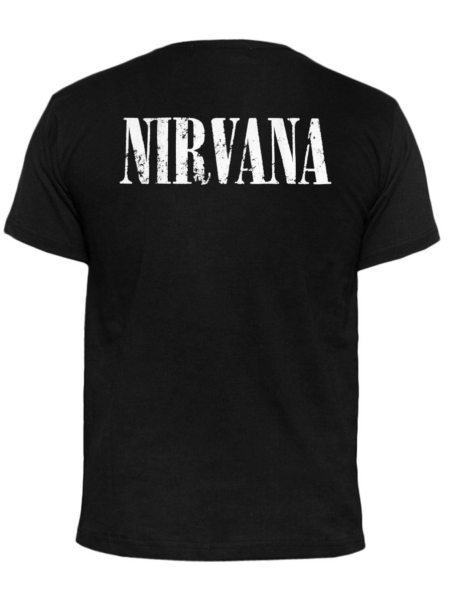 Футболка RockMerch Nirvana - фото 2 - rockbunker.ru