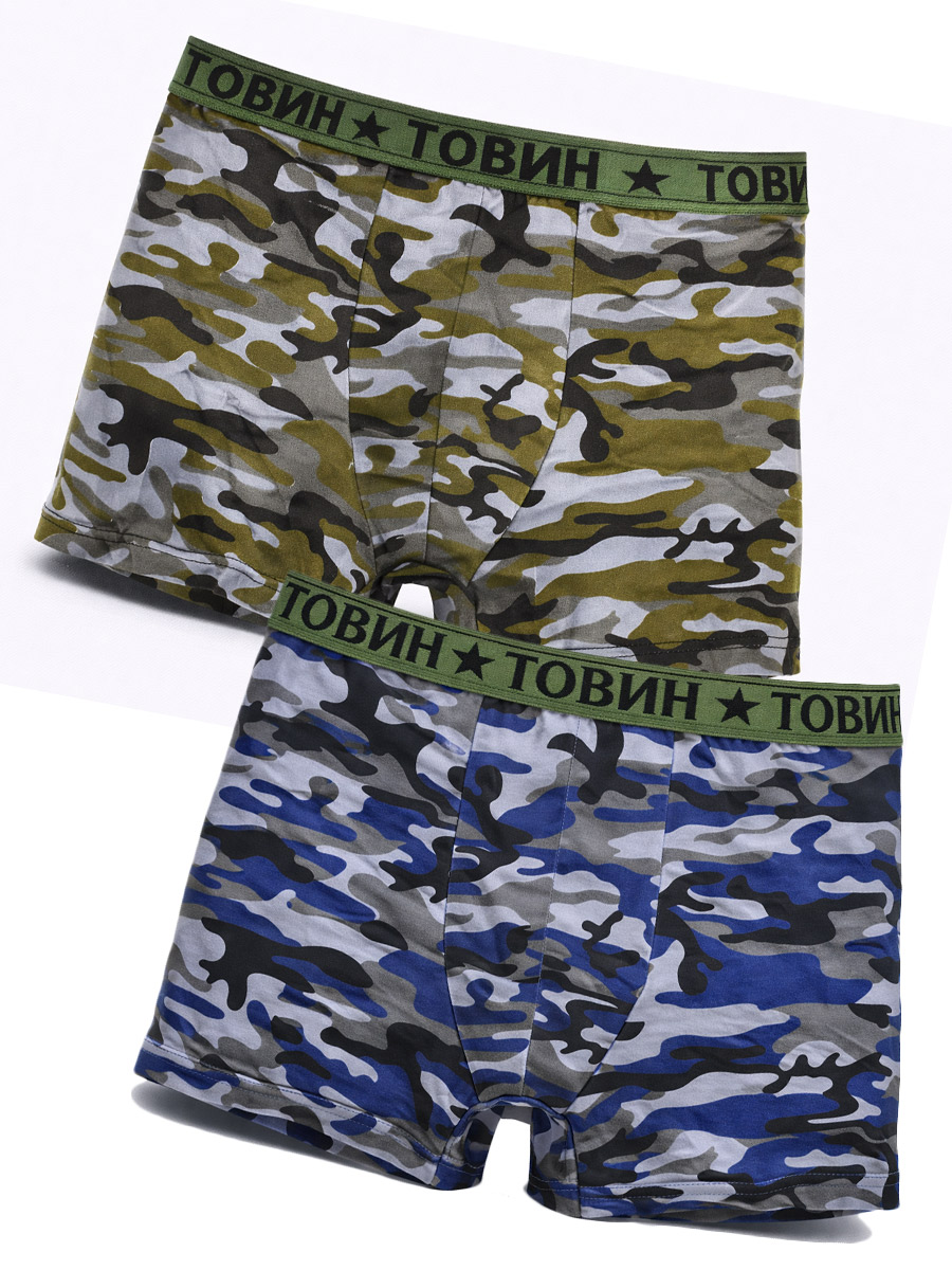 Трусы мужские камуфляжные - фото 1 - rockbunker.ru