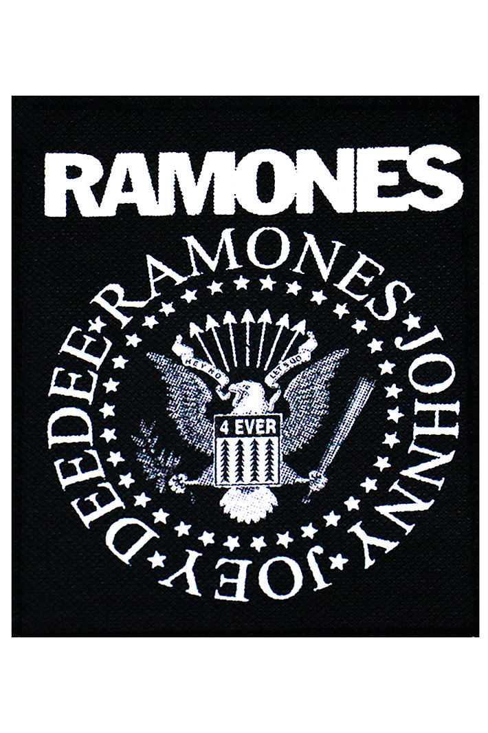 Нашивка Ramones - фото 1 - rockbunker.ru