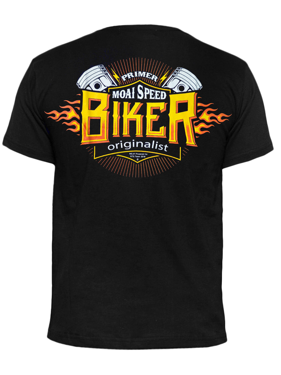 Футболка Moai Speed Biker - фото 1 - rockbunker.ru