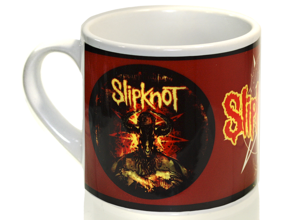 Чашка кофейная RockMerch Slipknot - фото 1 - rockbunker.ru