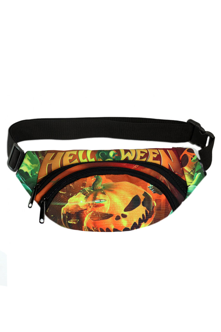 Сумка на пояс Full Print Helloween - фото 1 - rockbunker.ru