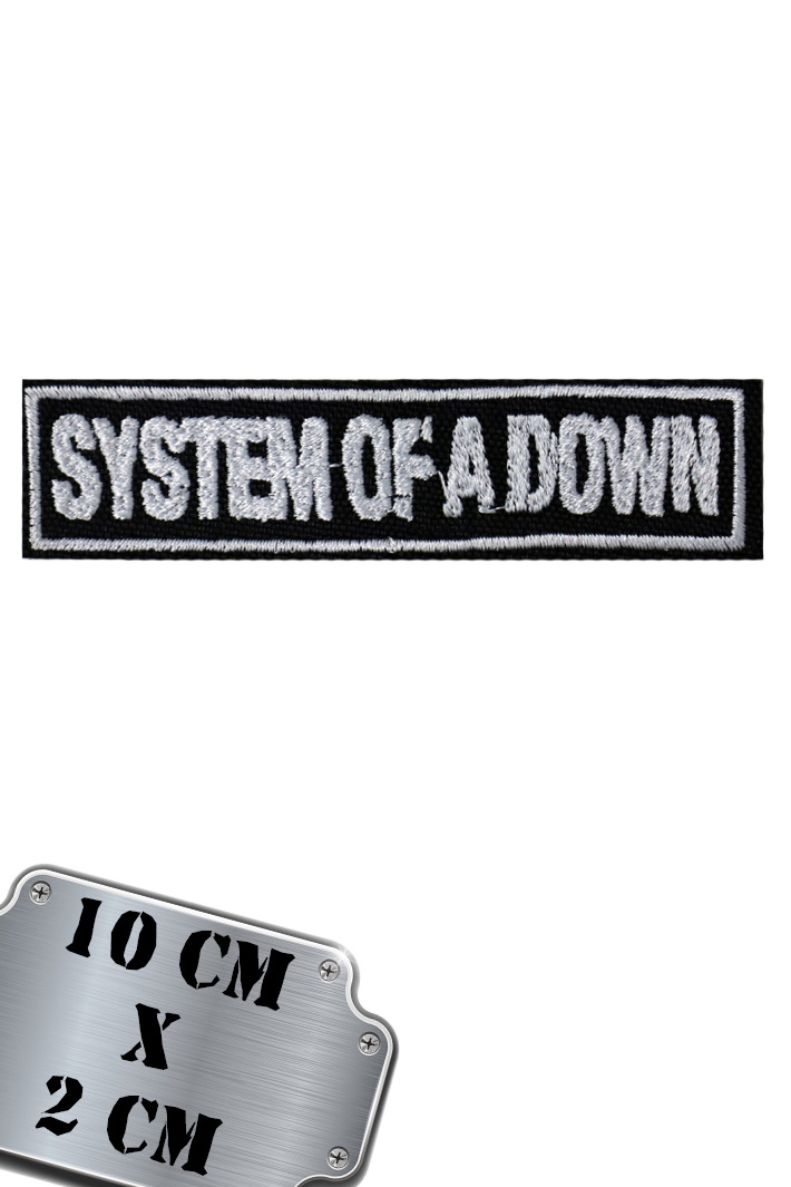 Нашивка RockMerch System Of A Down - фото 1 - rockbunker.ru