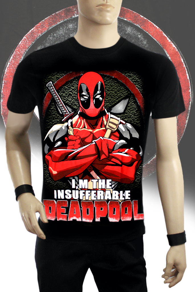 Футболка I am The Insufferable Deadpool - фото 1 - rockbunker.ru