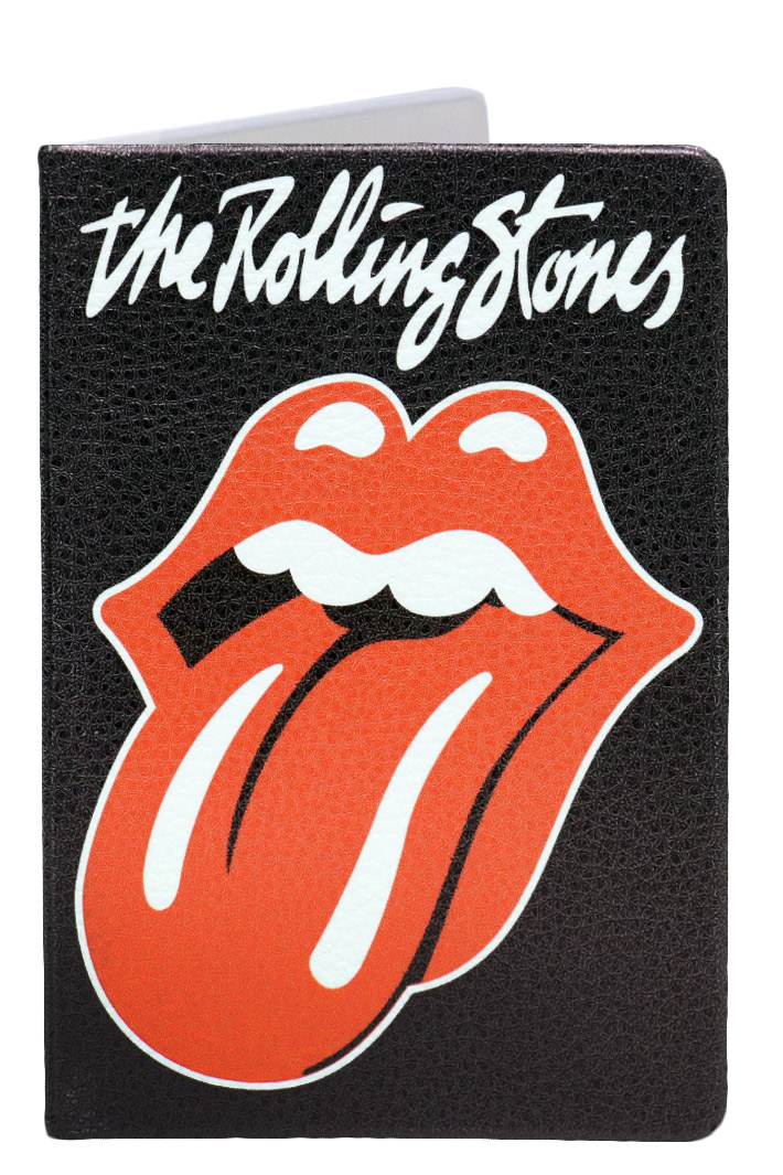 Обложка на паспорт RockMerch The Rolling Stones - фото 1 - rockbunker.ru