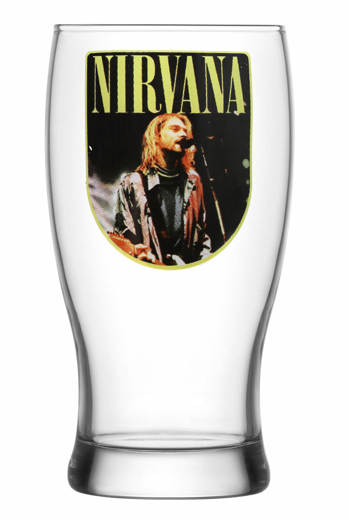 Бокал RockMerch Nirvana - фото 1 - rockbunker.ru
