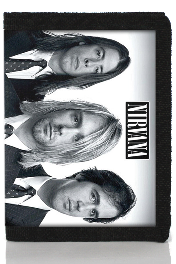 Кошелек Nirvana - фото 1 - rockbunker.ru