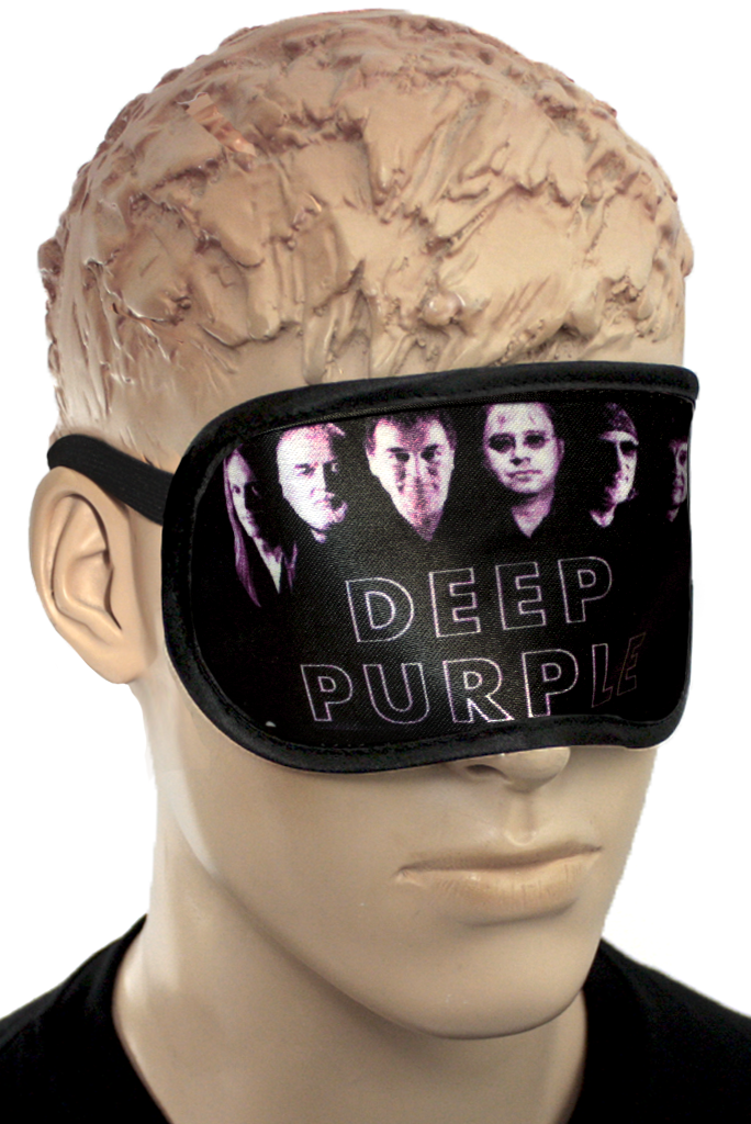 Маска для сна Deep Purple - фото 1 - rockbunker.ru