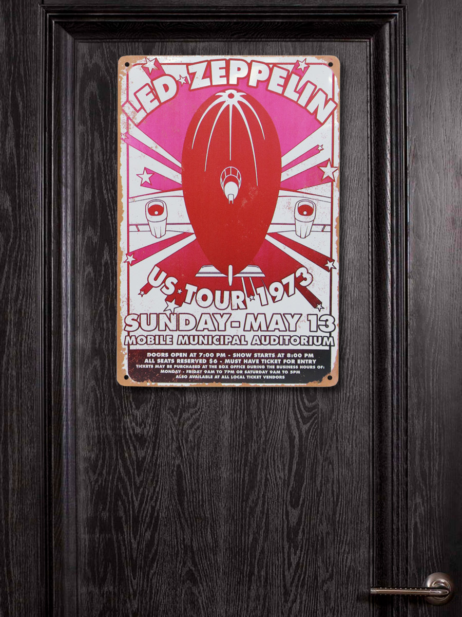 Табличка Led Zeppelin - фото 3 - rockbunker.ru