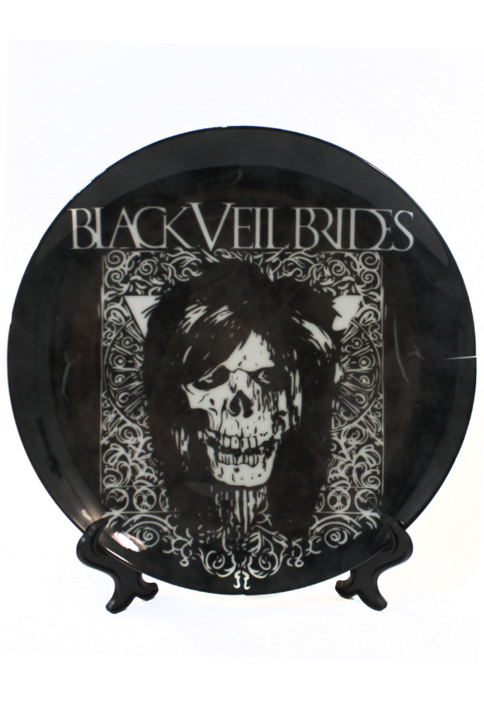 Тарелка Black Veil Bride - фото 1 - rockbunker.ru