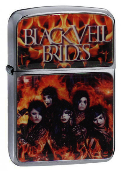 Зажигалка RockMerch Black Veil Brides - фото 1 - rockbunker.ru