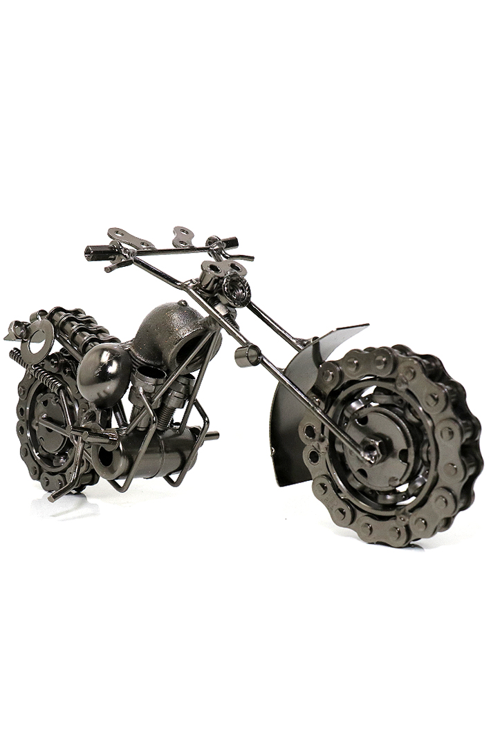 Сувенирная модель Мотоцикл ручной работы МРС039 - фото 1 - rockbunker.ru