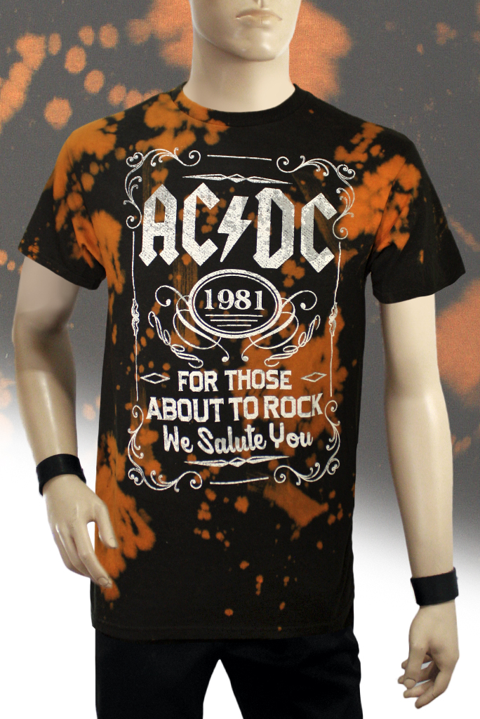 Футболка AC DC For Those About to Rock - фото 1 - rockbunker.ru