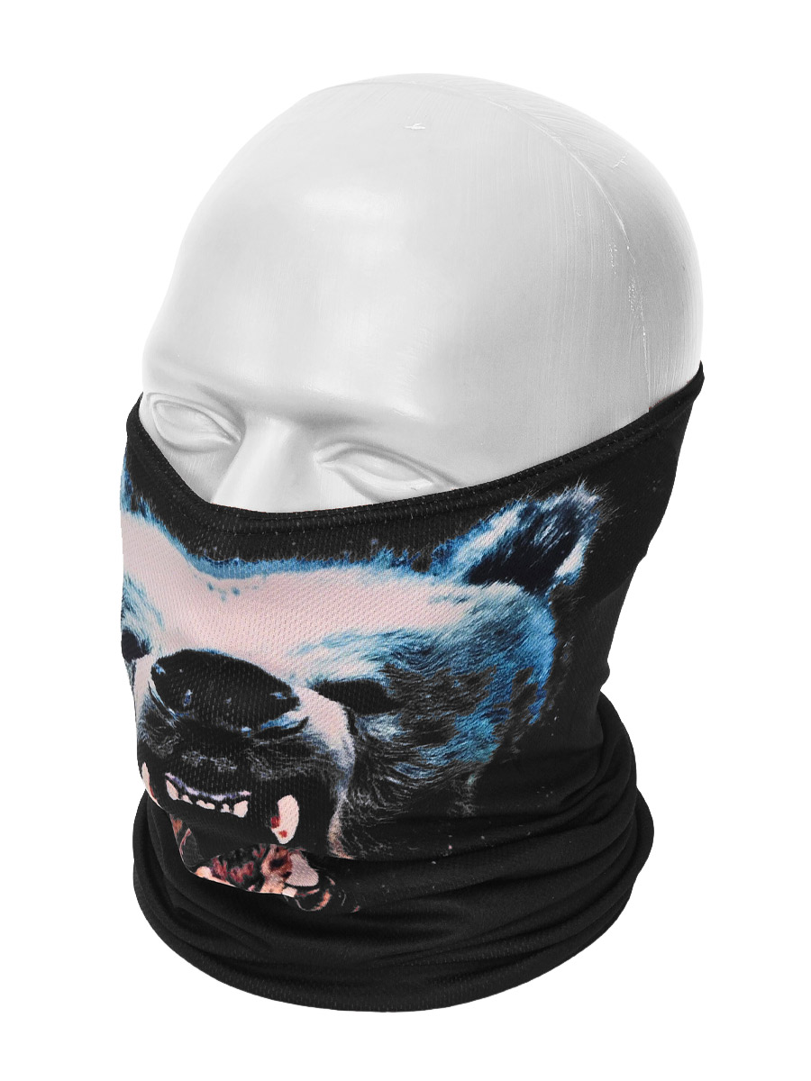 Бандана универсальная Медведь - фото 1 - rockbunker.ru