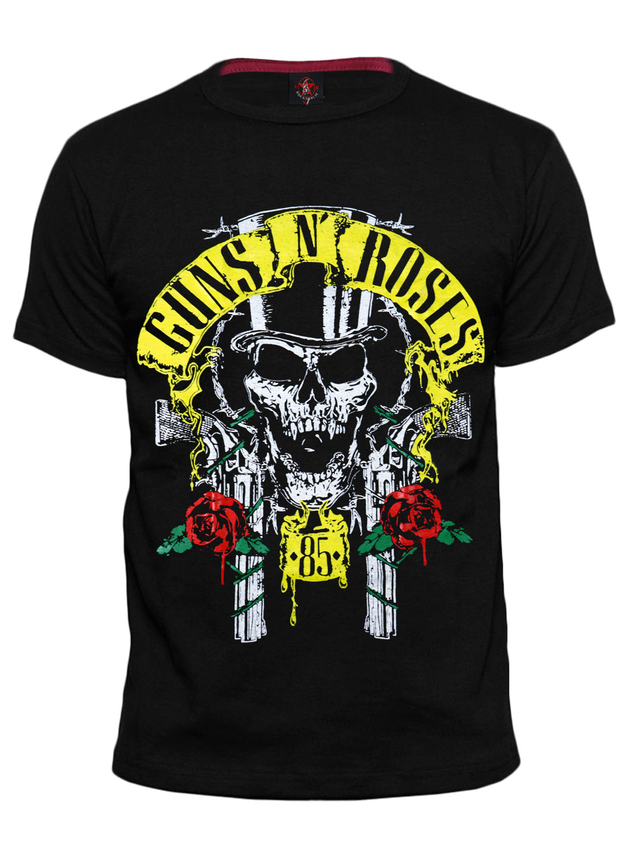 Футболка RockMerch Guns N Roses - фото 1 - rockbunker.ru