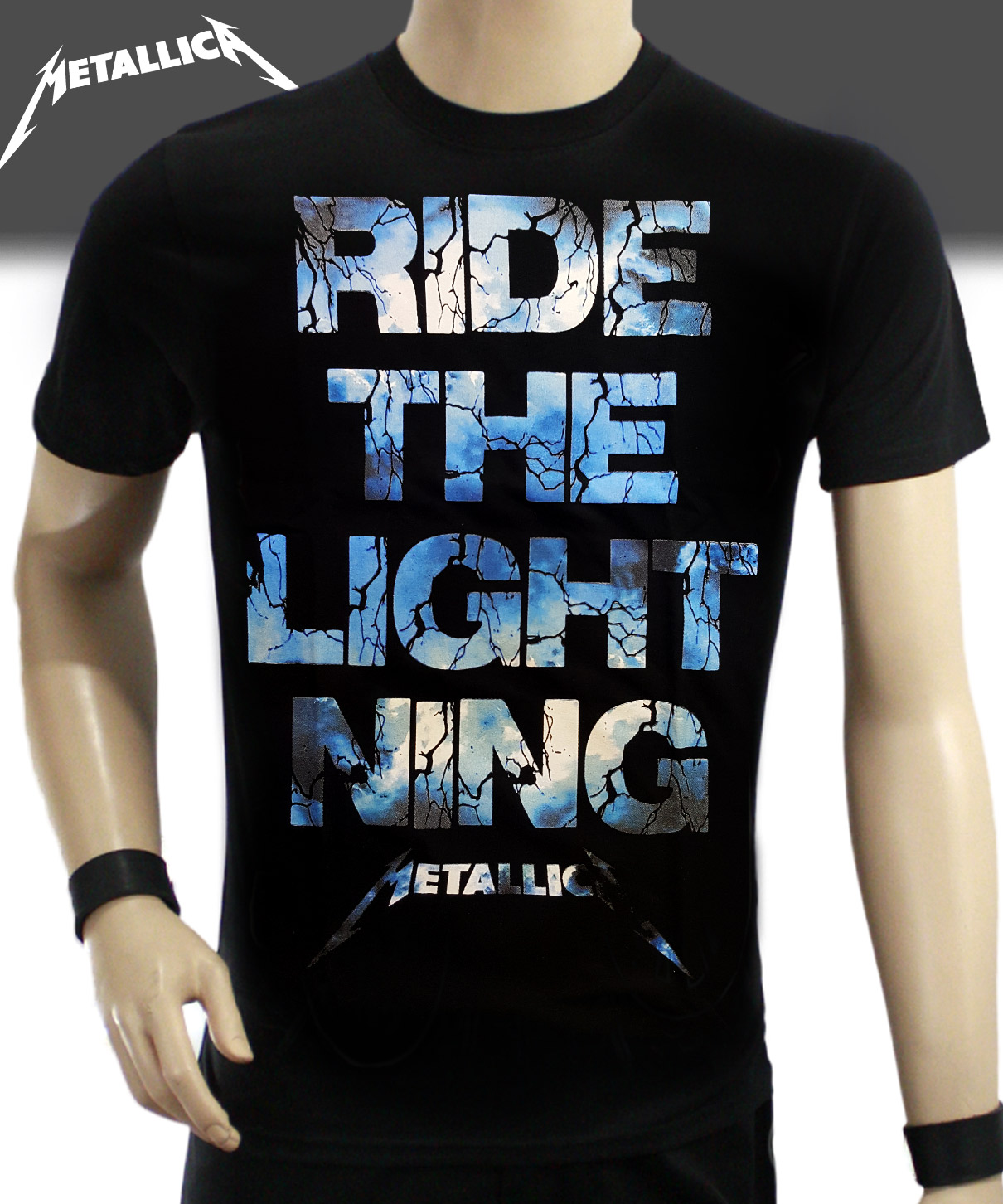 Футболка Metallica Ride The Lightning - фото 2 - rockbunker.ru