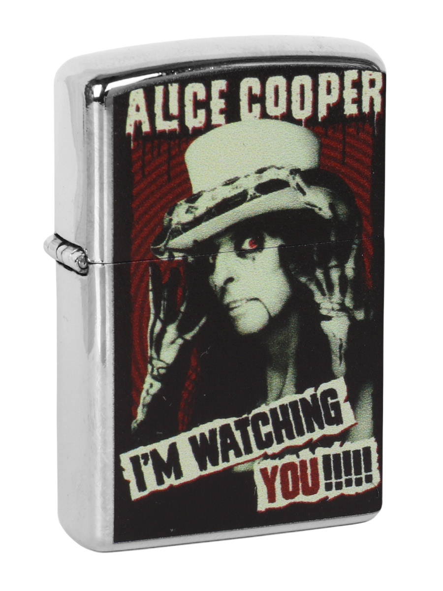 Зажигалка RockMerch с принтом Alice Cooper ZSP046 - купить в  интернет-магазине RockBunker.ru