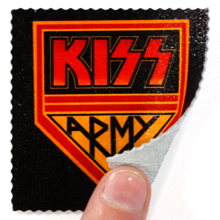 Кожаная нашивка Kiss Army - фото 2 - rockbunker.ru
