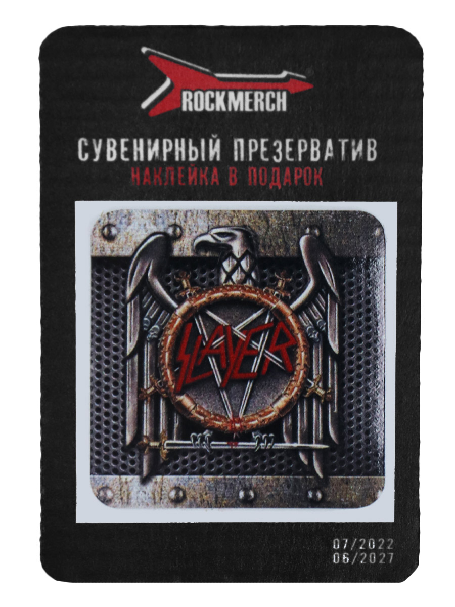 Презерватив RockMerch Slayer - фото 2 - rockbunker.ru