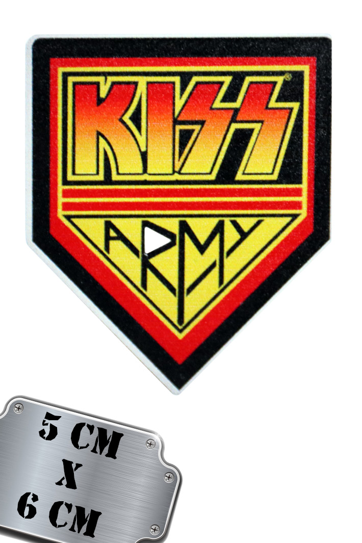 Магнит Kiss - фото 1 - rockbunker.ru